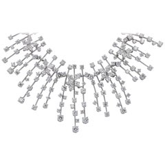 Diana M Stefan Hafner Collar de diamantes en racimo de 27,00 quilates