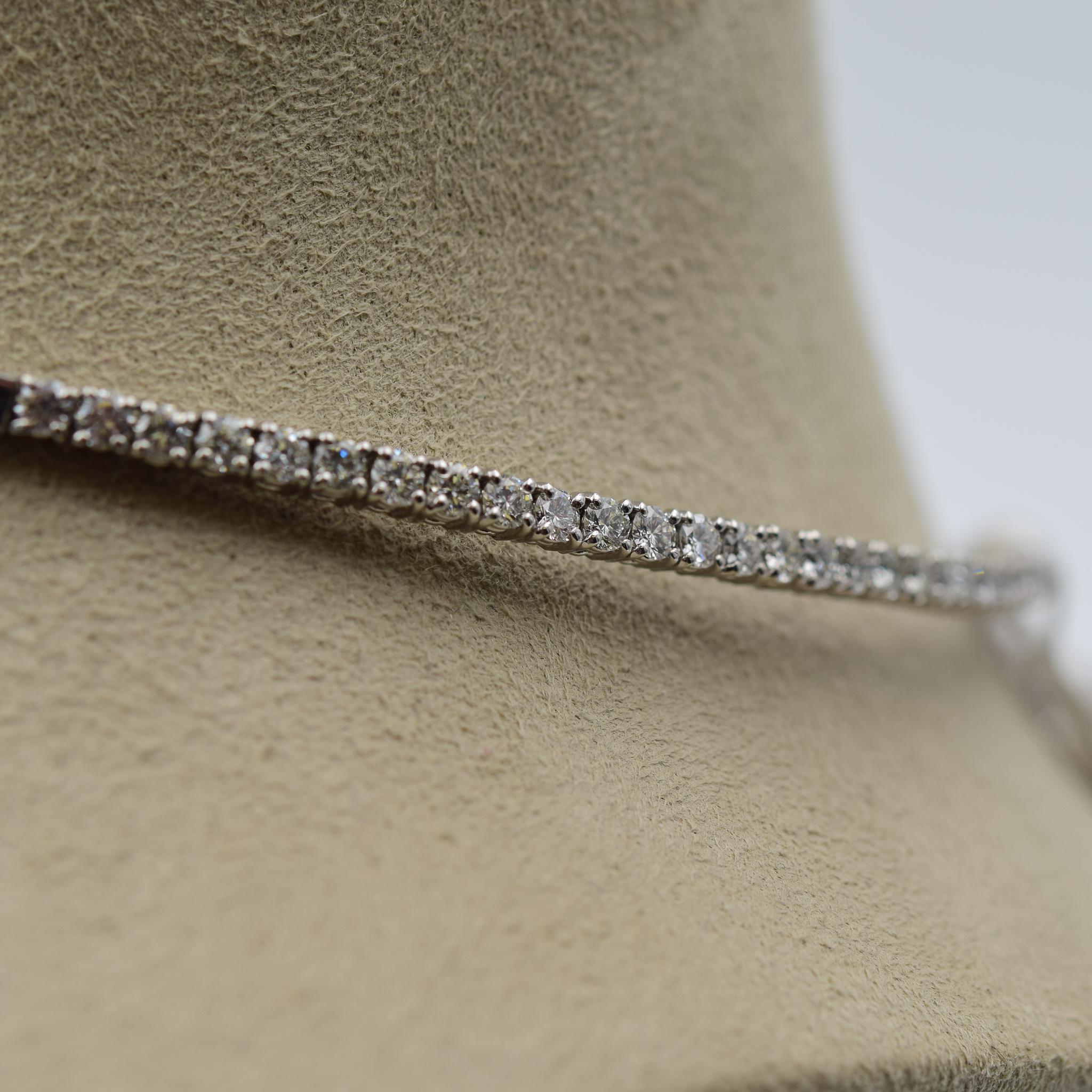 Stefan Hafner 9.00 Carat Diamond Necklace with South Sea Tahitian Pearls 2