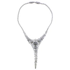 Stefan Hafner Diamond Pearl Gold Necklace