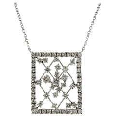 Stefan Hafner Gold 2.57 Carat Diamond Pendant Necklace