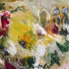 Another green World  - by Stefan Heyer Contemporary abstract oil painting