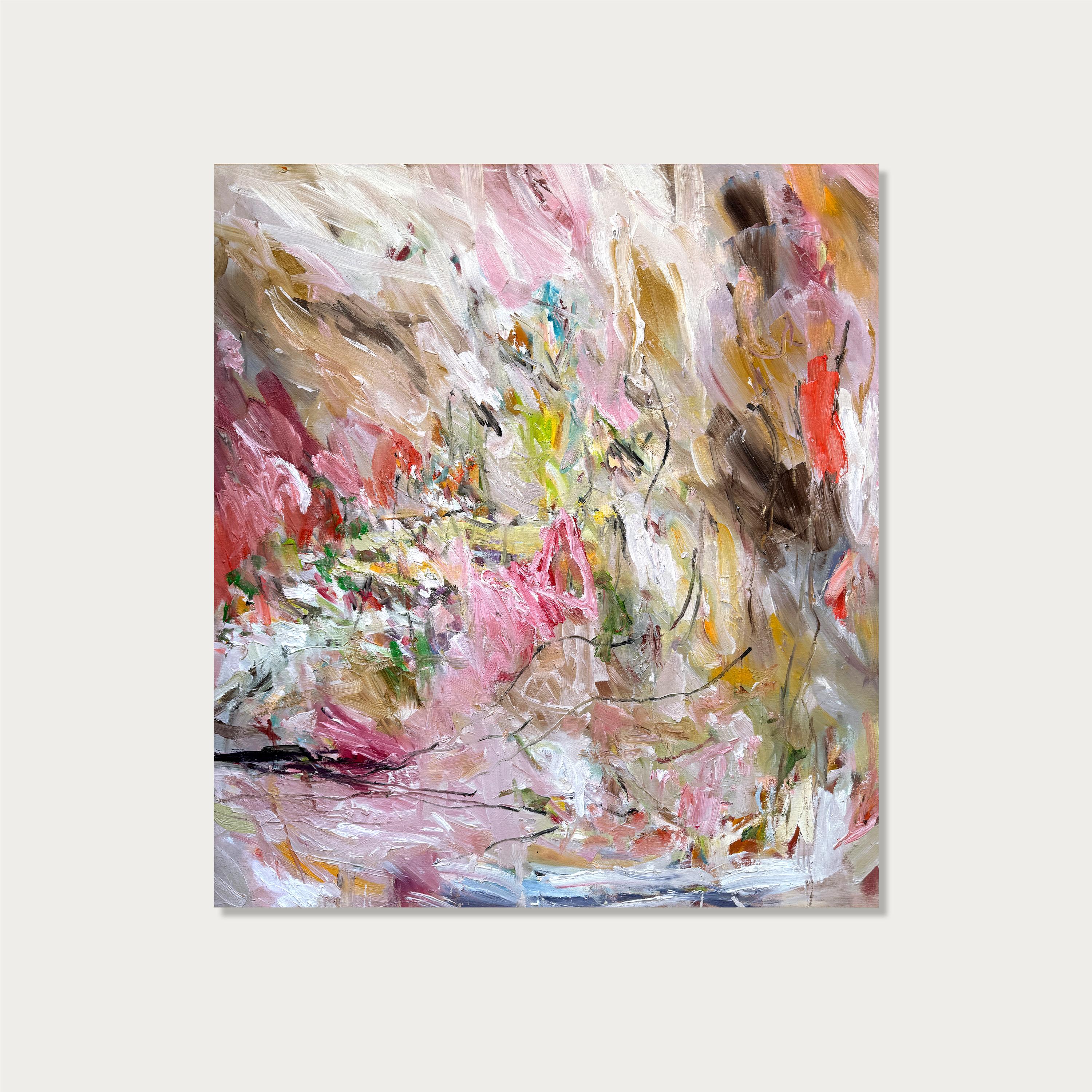 Atopos I - by Stefan Heyer Contemporary abstract oil painting For Sale 1