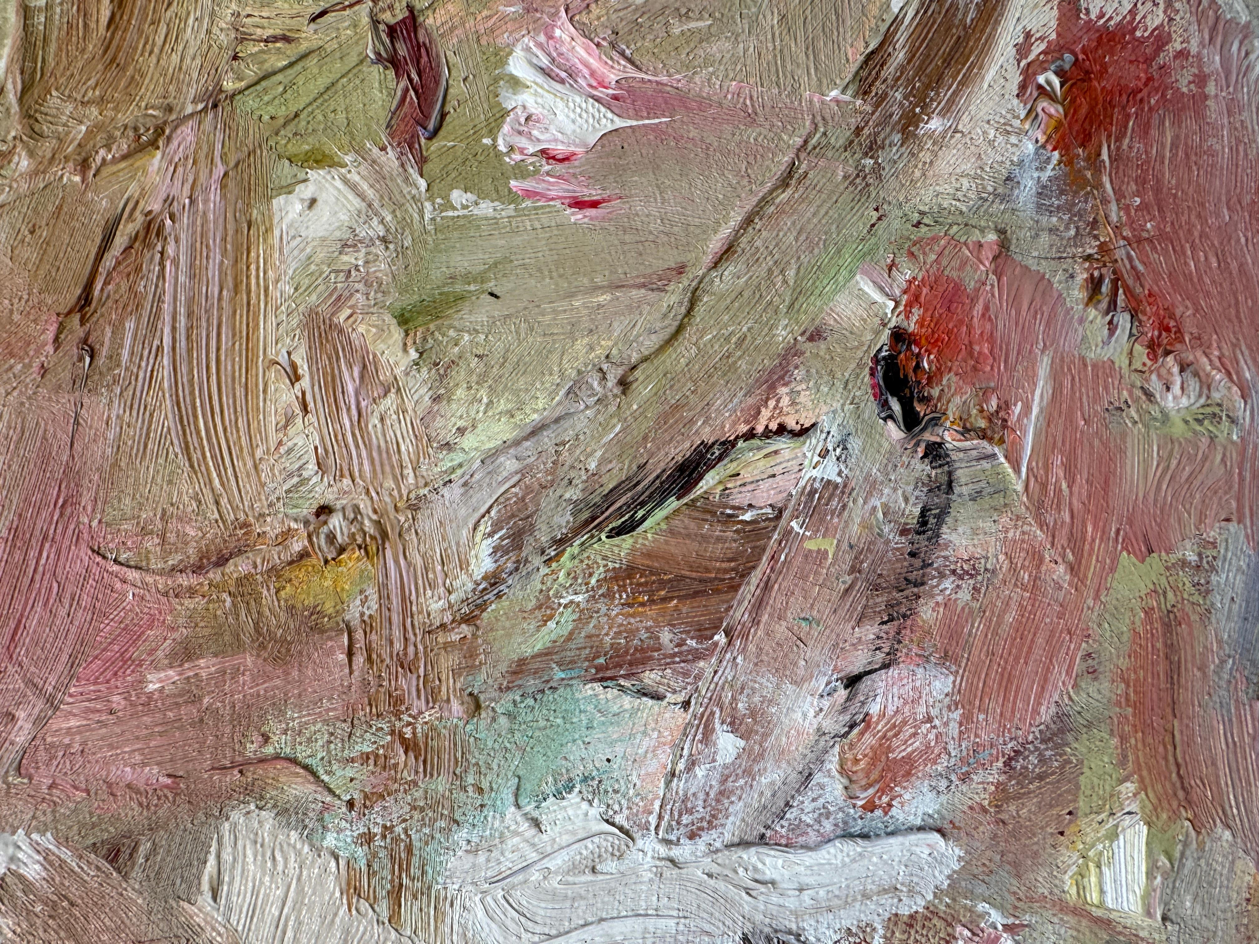 Atopos I - by Stefan Heyer Contemporary abstract oil painting For Sale 3