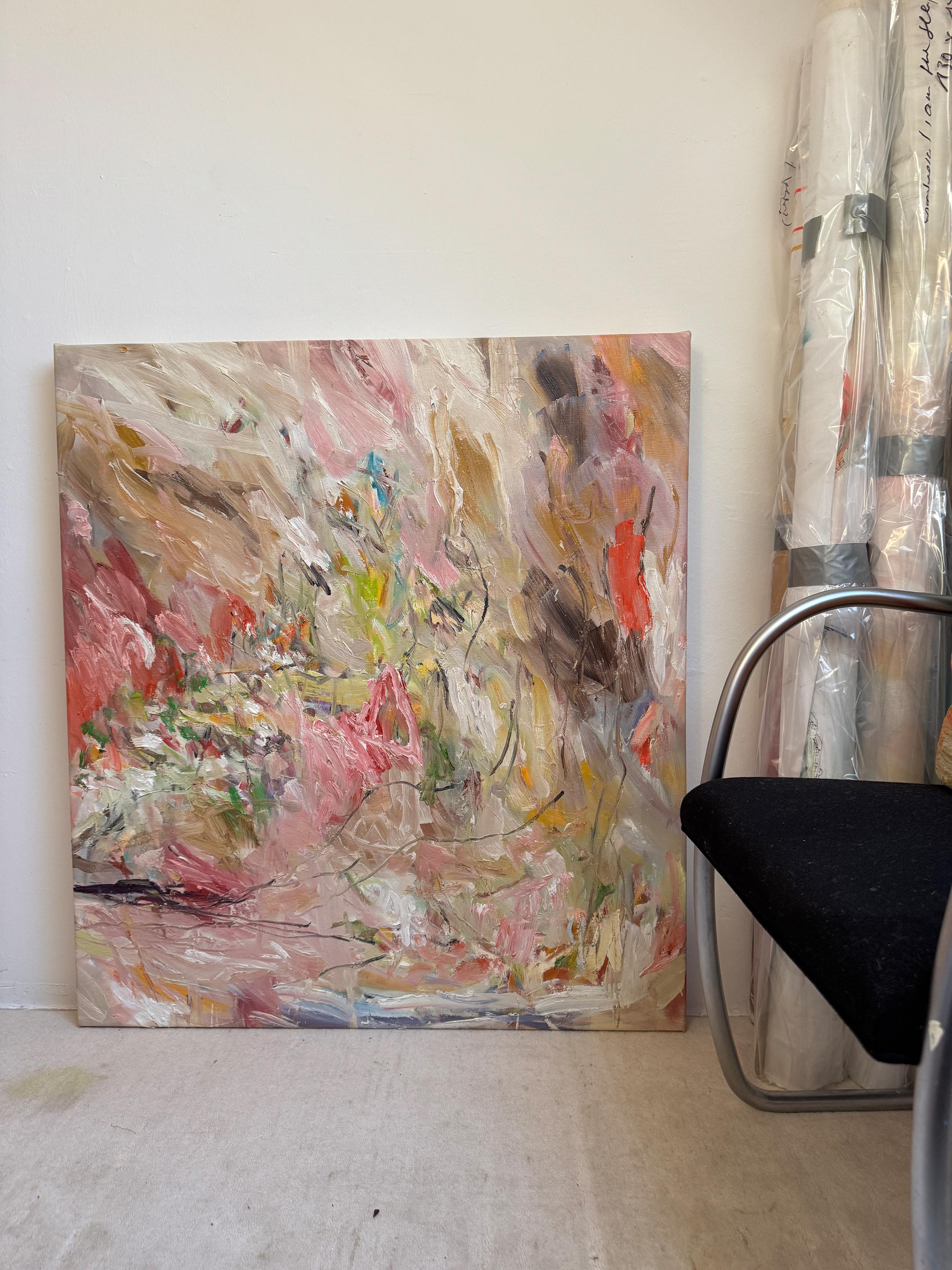 Atopos I - by Stefan Heyer Contemporary abstract oil painting For Sale 6