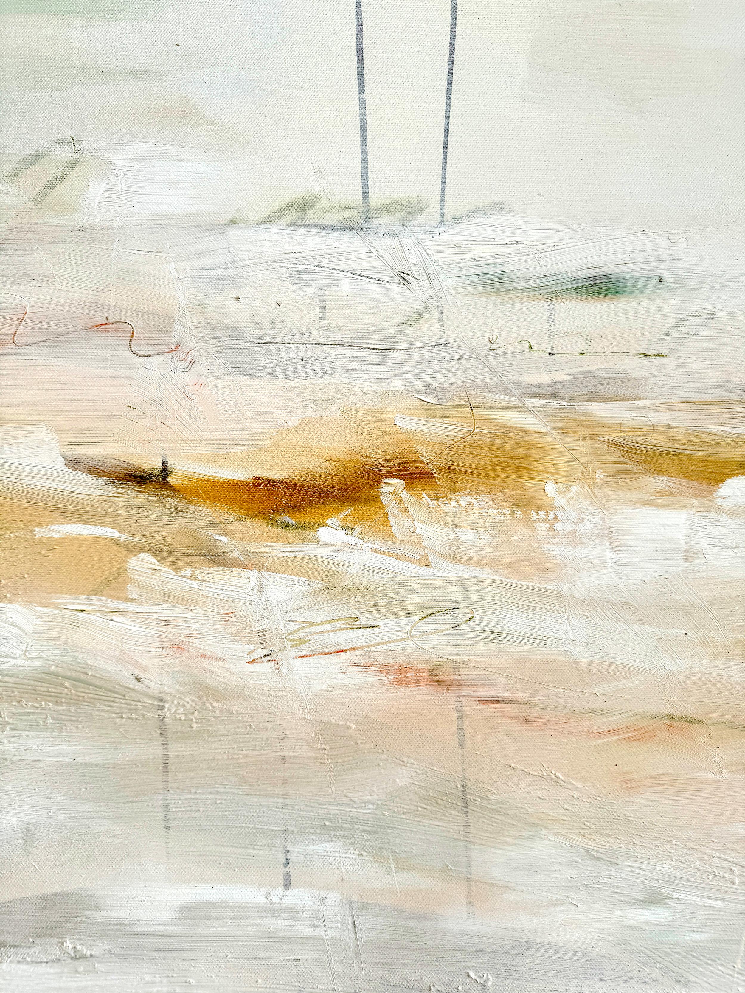 The Sea - von Stefan Heyer Zeitgenössisches abstraktes Ölgemälde im Angebot 6