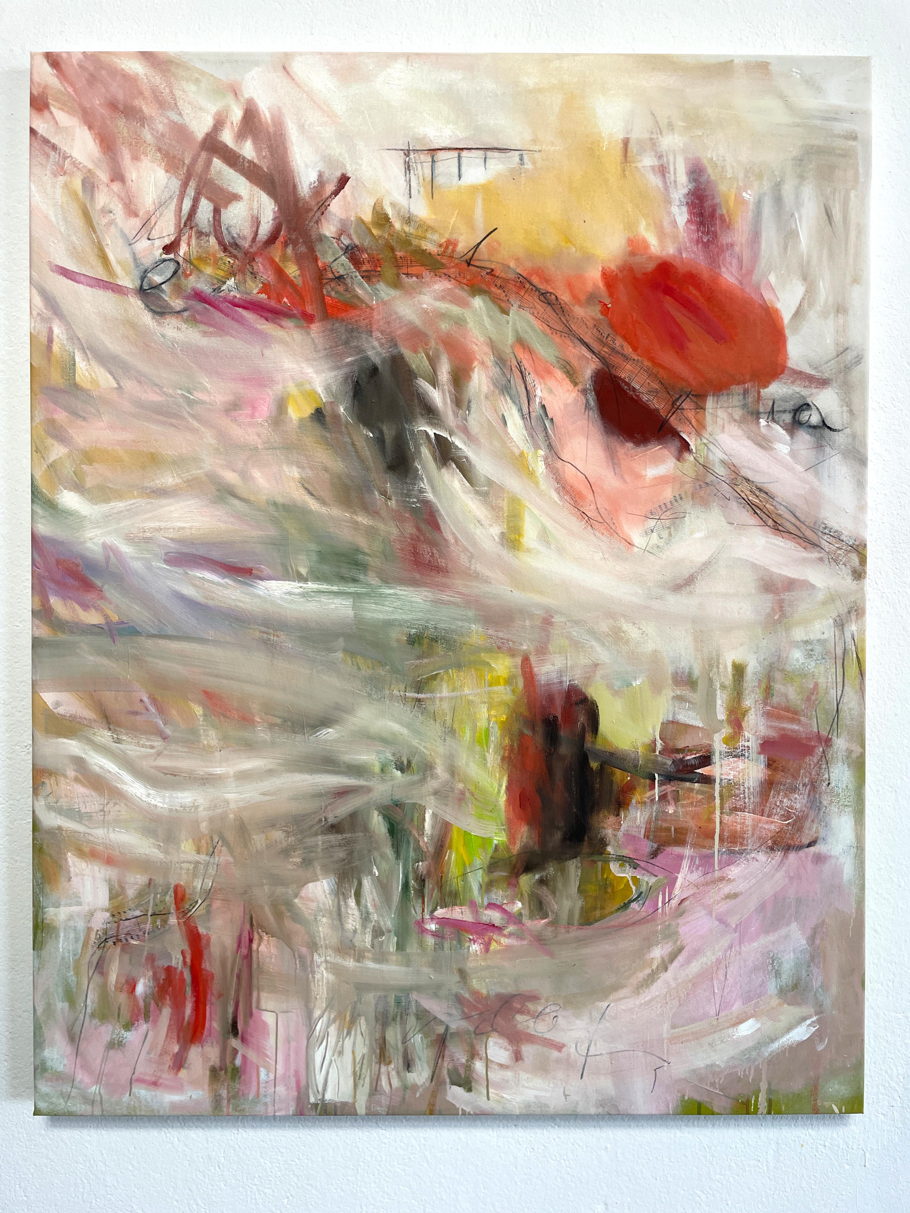 Nuvola molecolare  - di Stefan Heyer Pittura ad olio astratta contemporanea in vendita 7