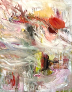 Molecular Cloud  - by Stefan Heyer Contemporary abstract oil painting
