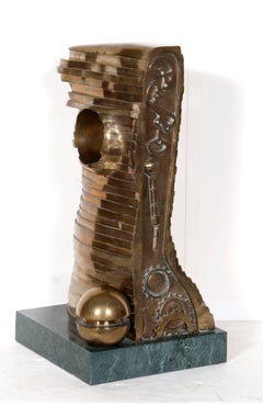 Teutonia, Bronze Sculpture, by Stefan Vladescu 1992