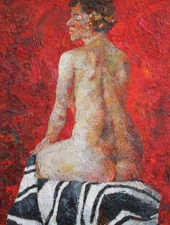 Nude on Red 