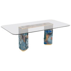Stefan Rurak, Concrete and Steel Dining Table No. 4, USA