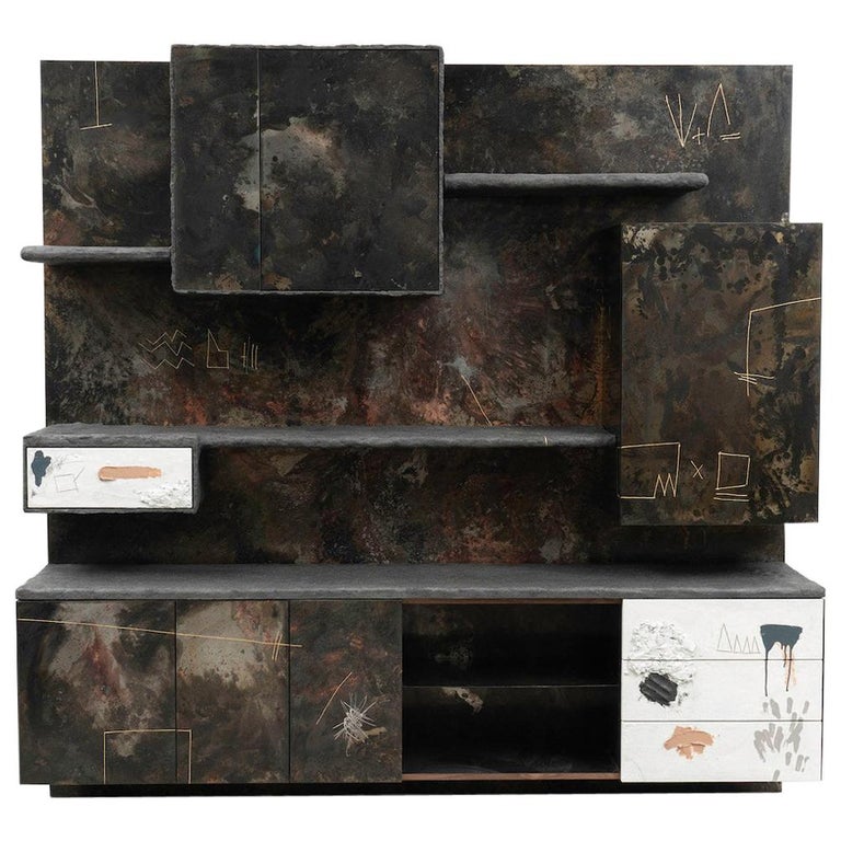 Stefan Rurak Cabinet and Shelving Unit, 2019