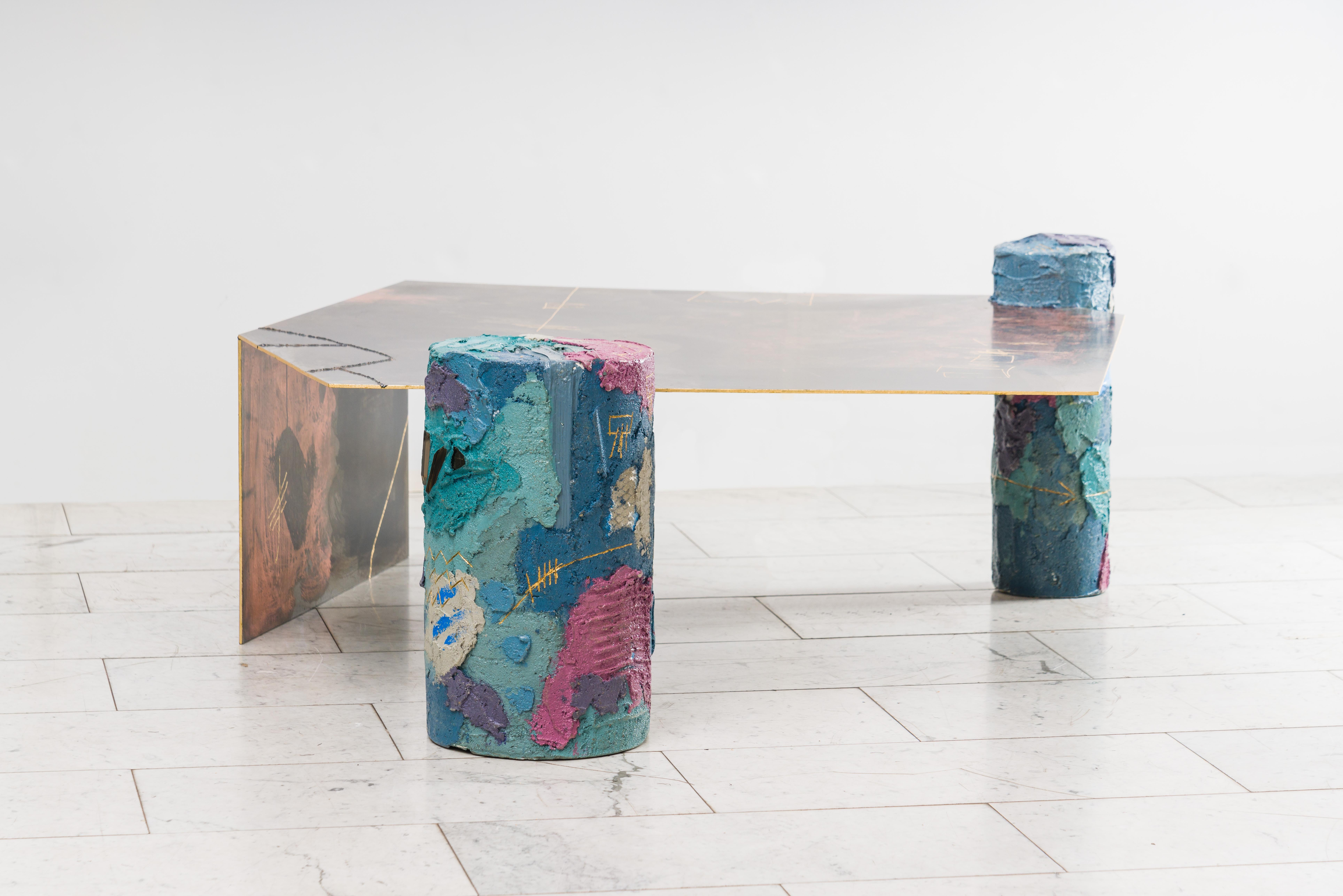 Concrete Stefan Rurak, Low Table V, USA For Sale