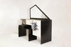 Stefan Rurak, Trapezoid Mirror Desk / Vanity, USA