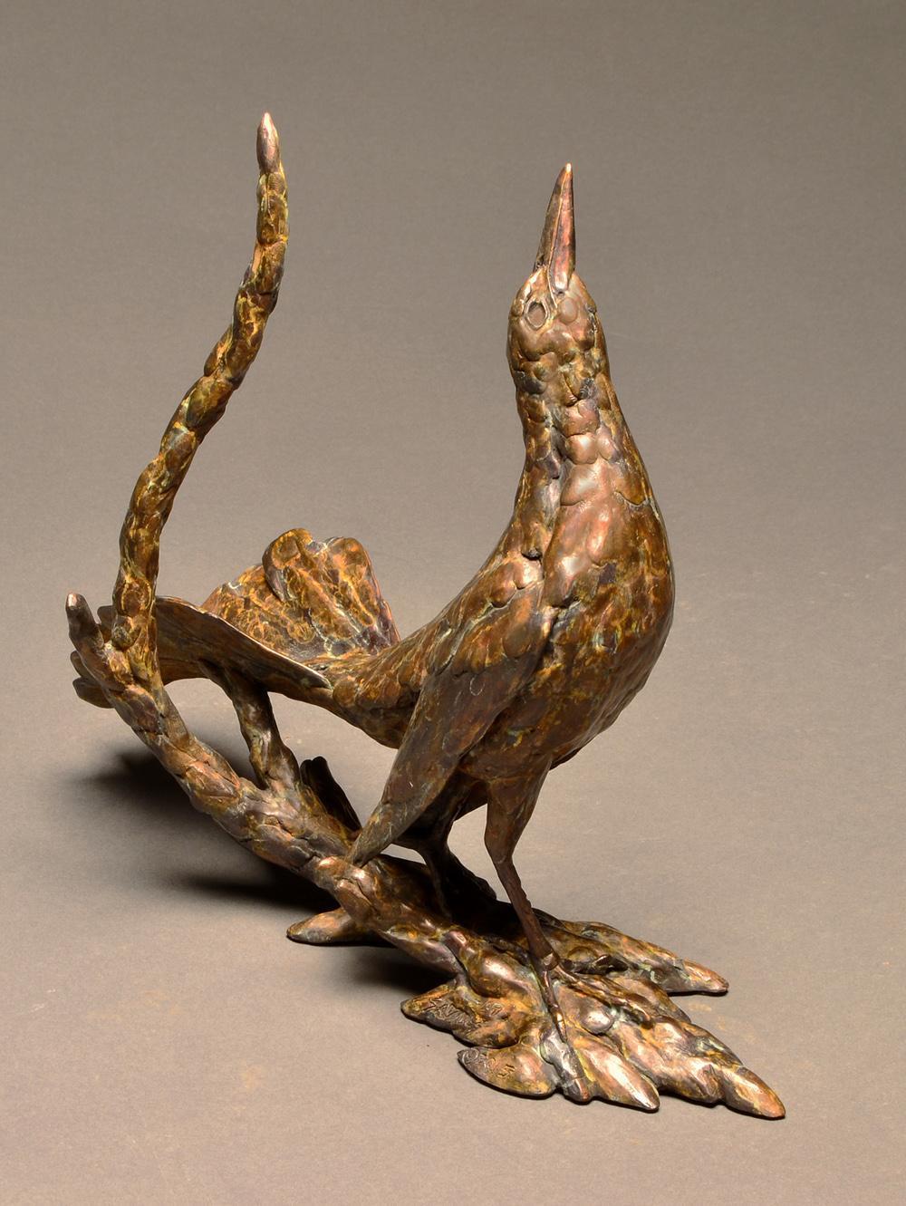 Stefan Savides Figurative Sculpture - Attitude is Everything