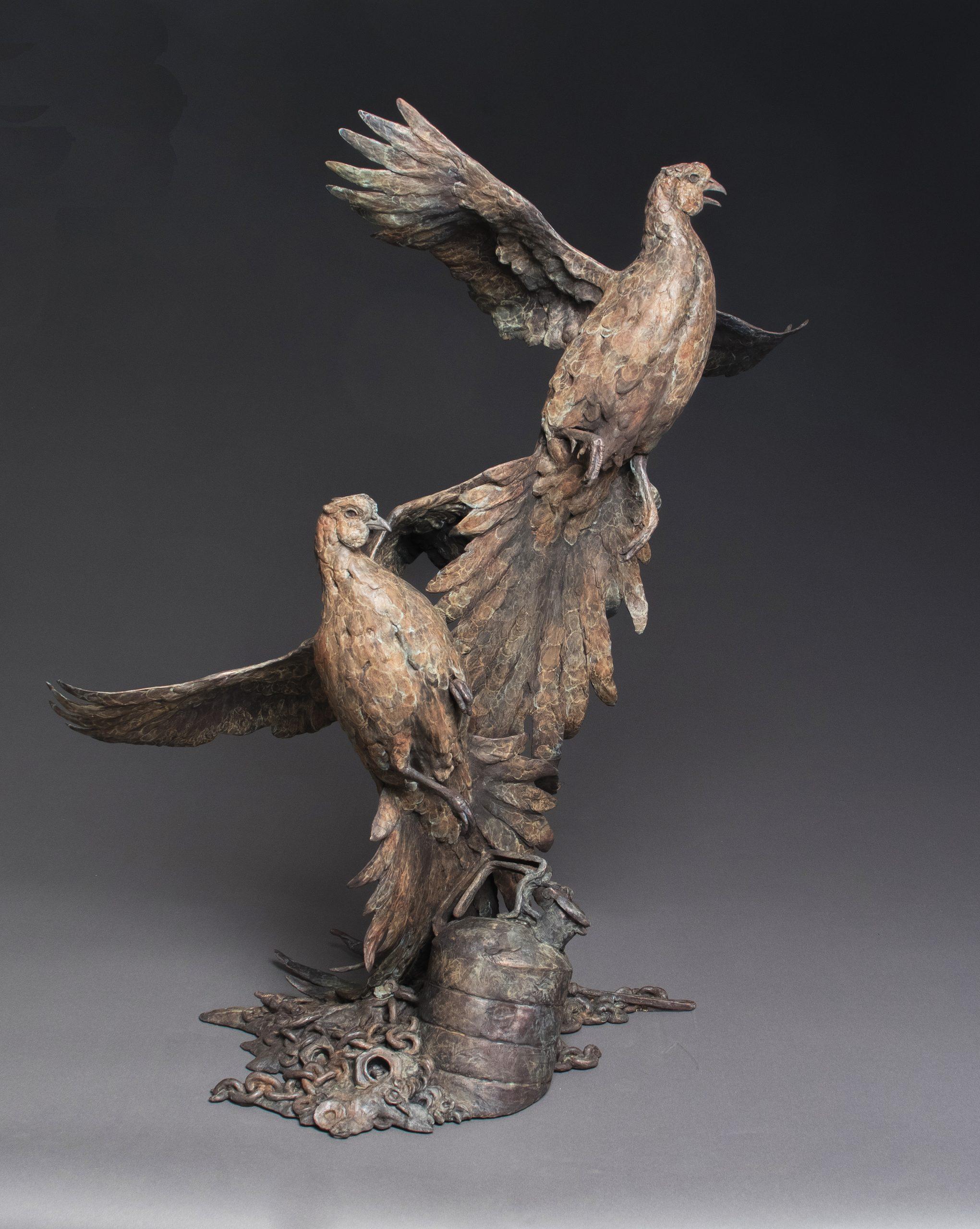 Granjeros - Sculpture de Stefan Savides