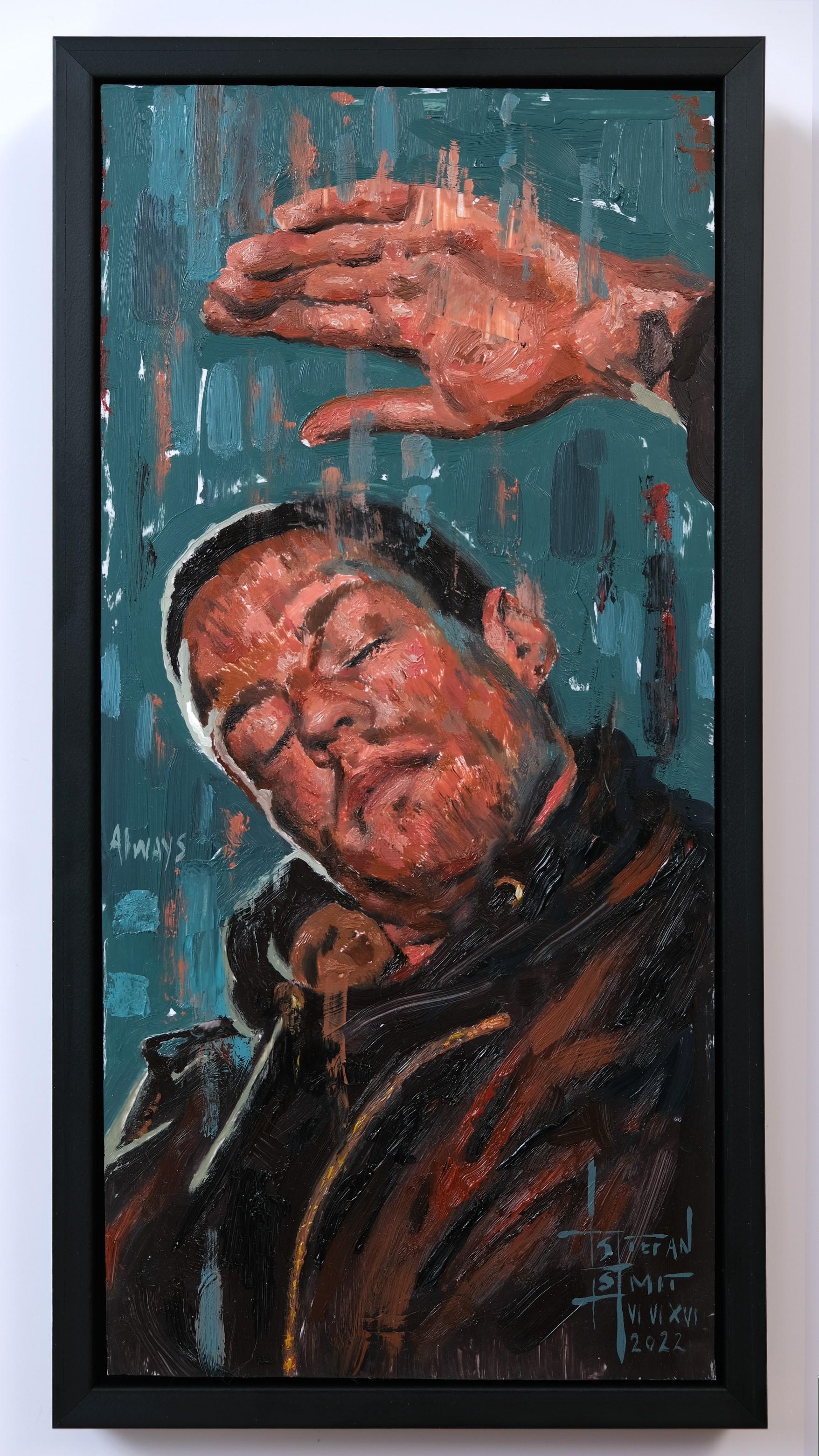 „Always“ (2022) von Stefan Smit, männliches Porträt im Angebot 1