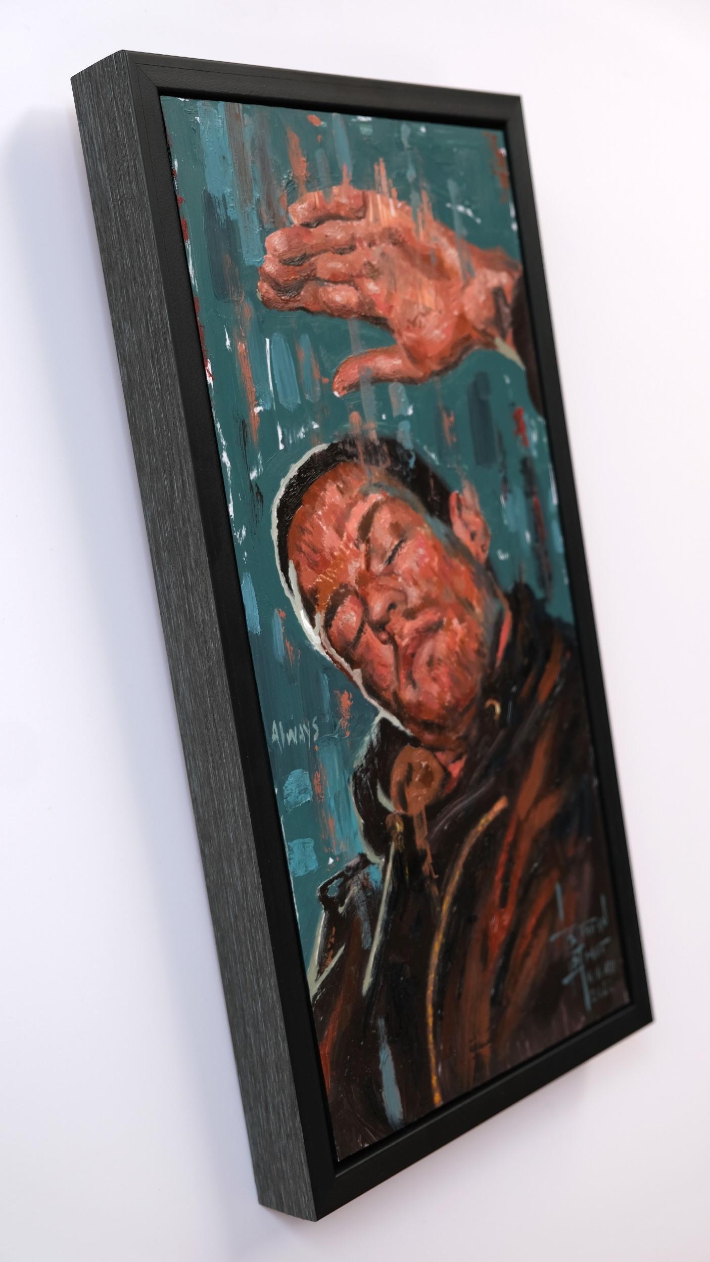 „Always“ (2022) von Stefan Smit, männliches Porträt im Angebot 2