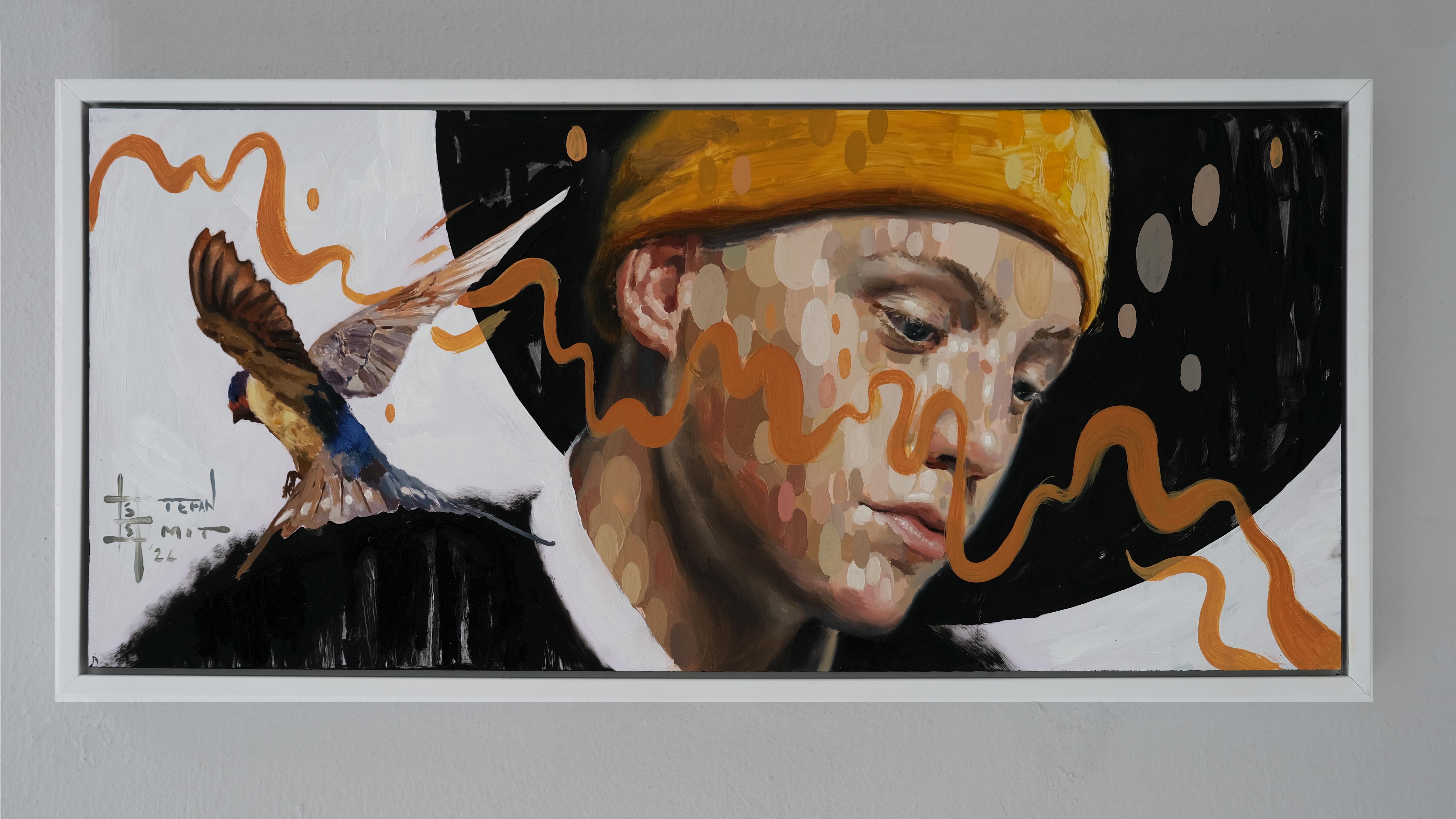 „Common Thread 3“ (2024) von Stefan Smit, männliches Porträt im Angebot 1