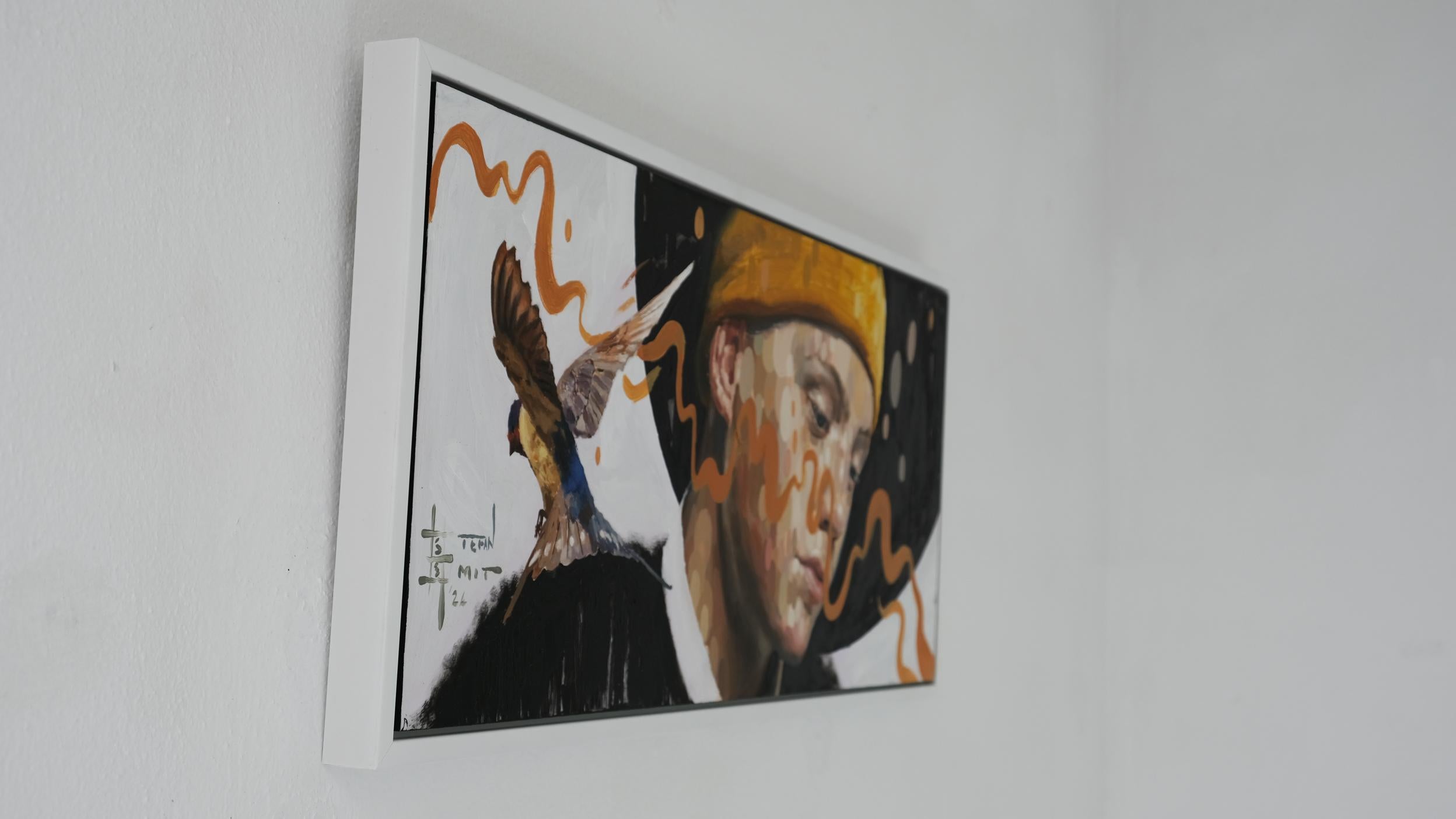 „Common Thread 3“ (2024) von Stefan Smit, männliches Porträt im Angebot 2