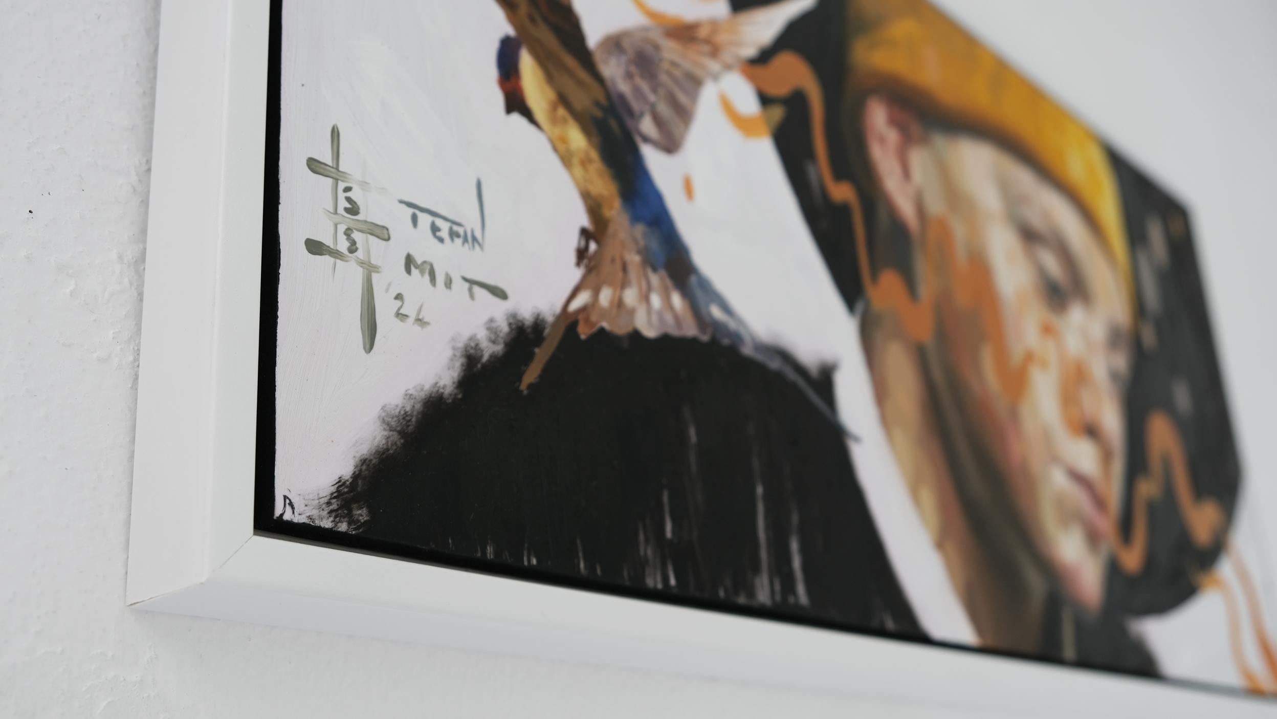 „Common Thread 3“ (2024) von Stefan Smit, männliches Porträt im Angebot 3
