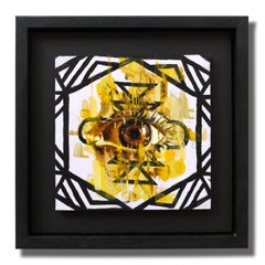 Peinture à l'huile "Embers Stare 2",