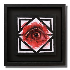 "Embers Stare 3," peinture à l'huile