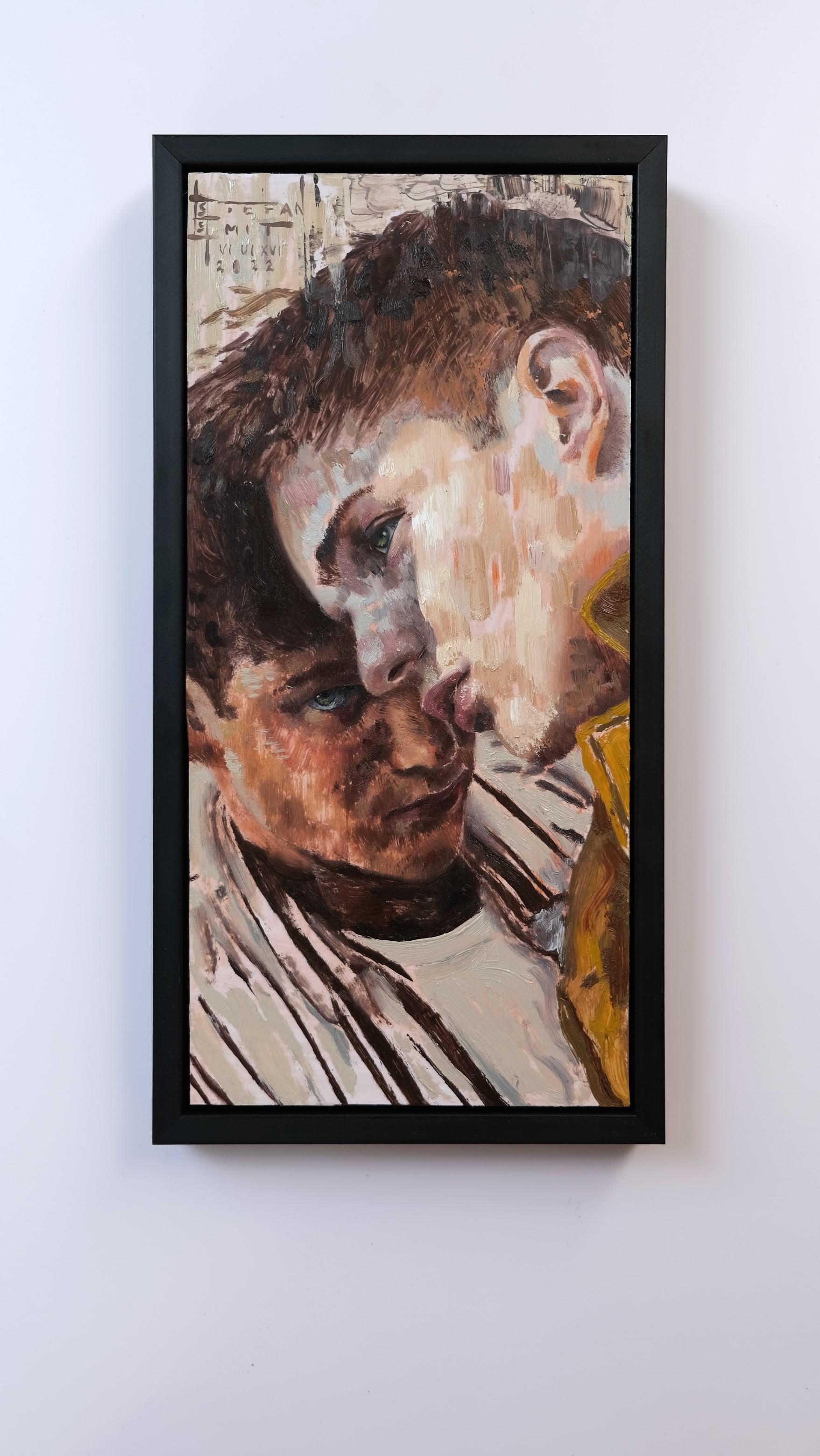 „Me, Myself, & I“ (2022) von Stefan Smit, männliches Porträt im Angebot 2