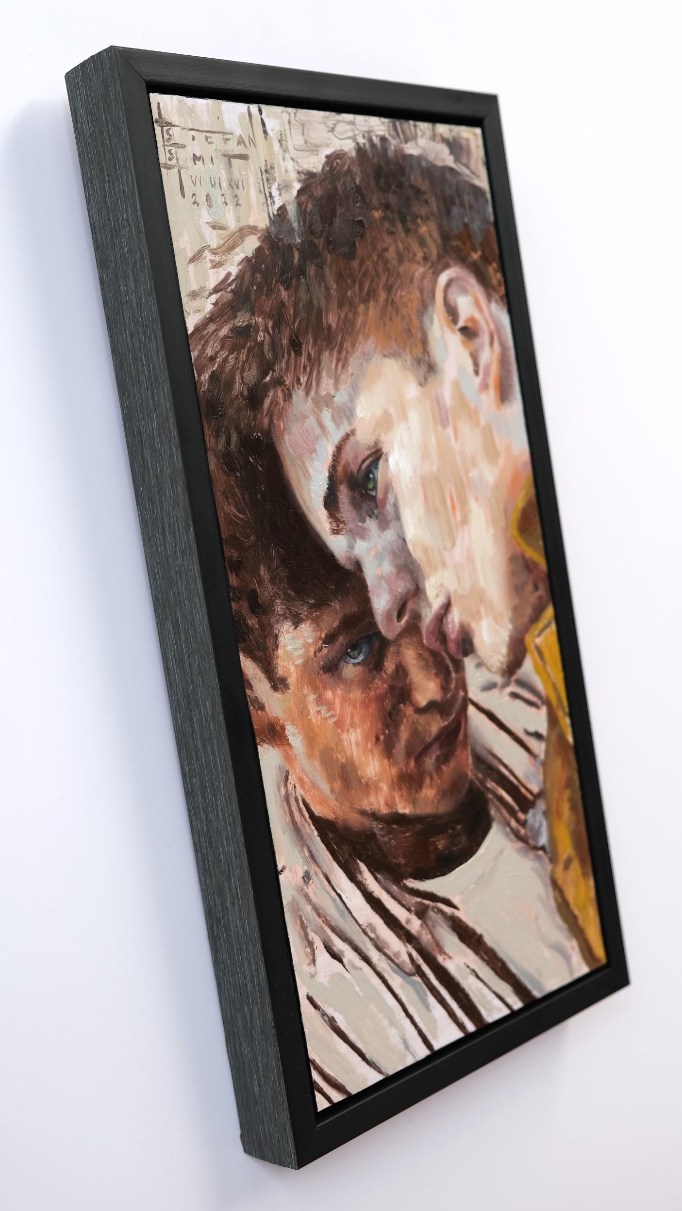 „Me, Myself, & I“ (2022) von Stefan Smit, männliches Porträt im Angebot 3