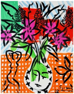 Bouquet de fleurs a la danseuse