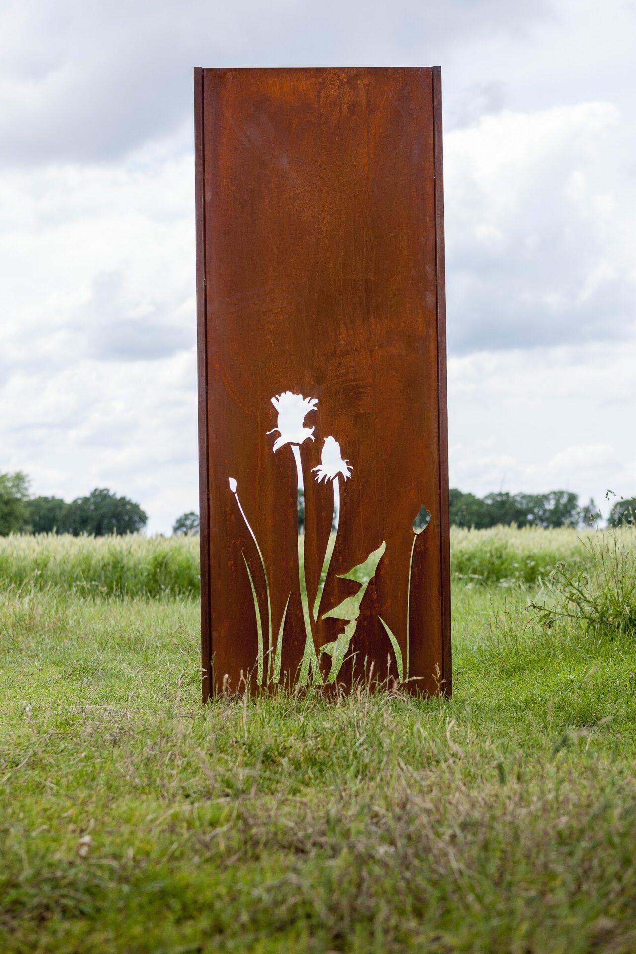Muro de acero para jardín - 