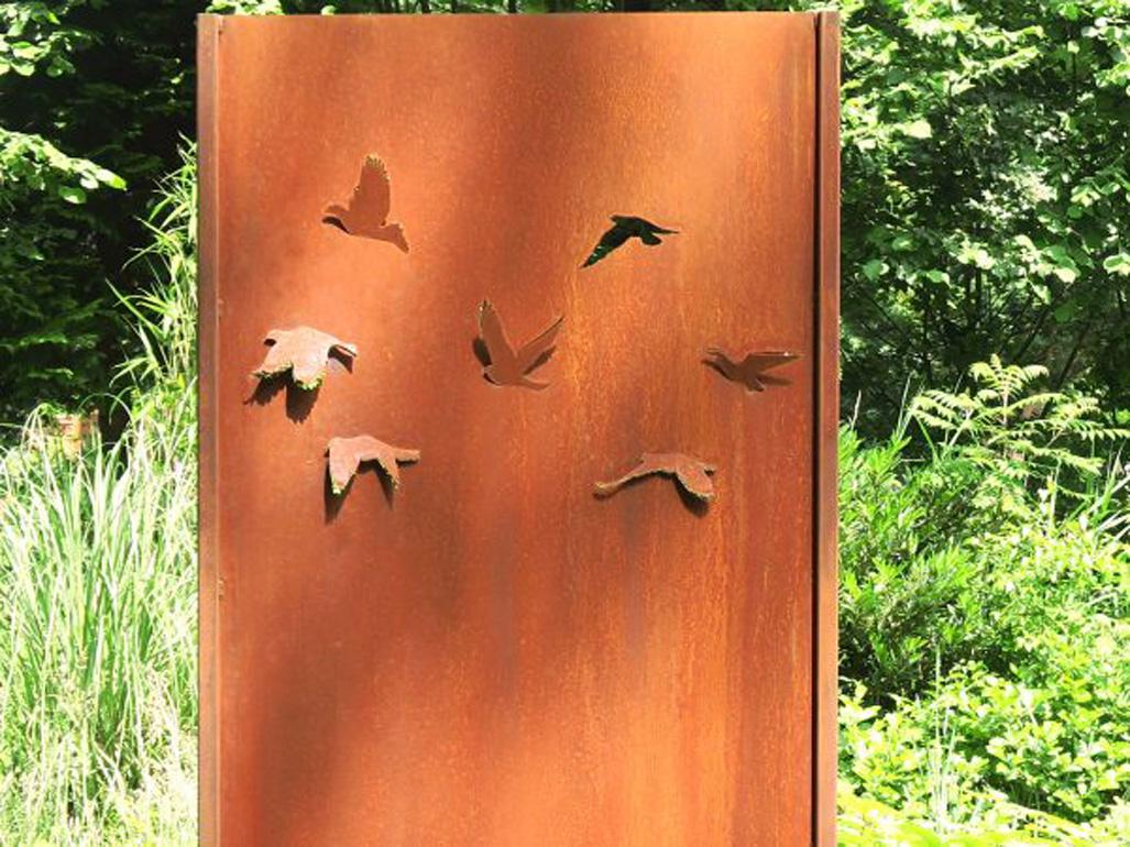 Muro de acero para jardín - 