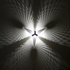 Lampe d'intérieur - "Tripes" avec projection d'ombre - ornement contemporain unique