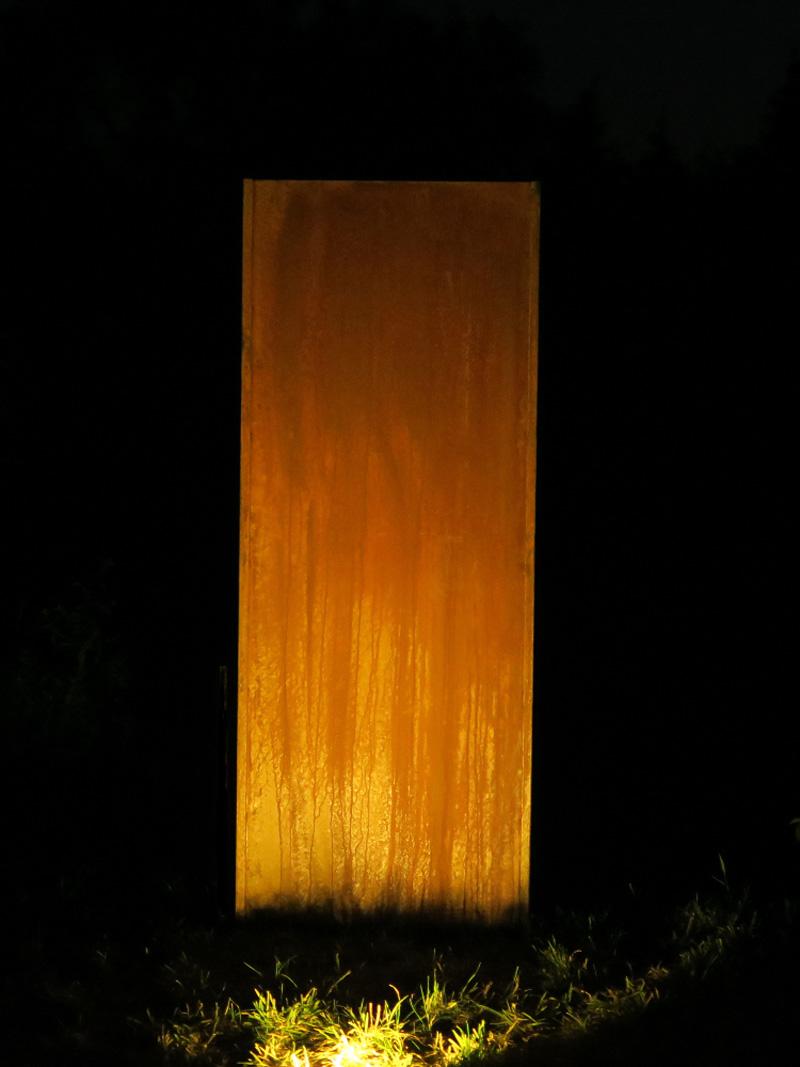 Steel Garden Wall - 