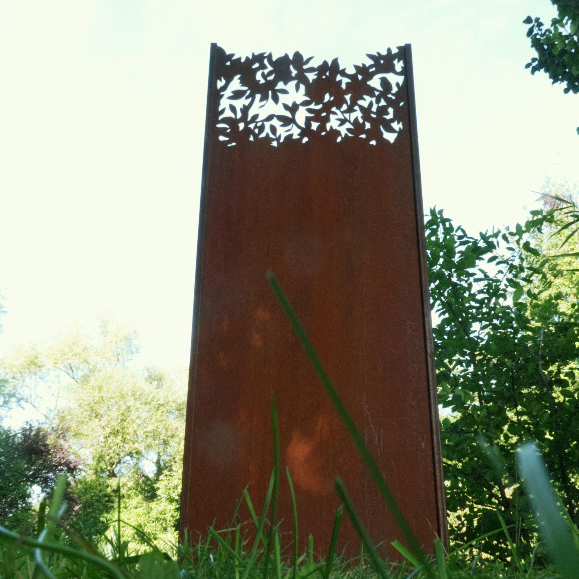 Steel Garden Wall - 