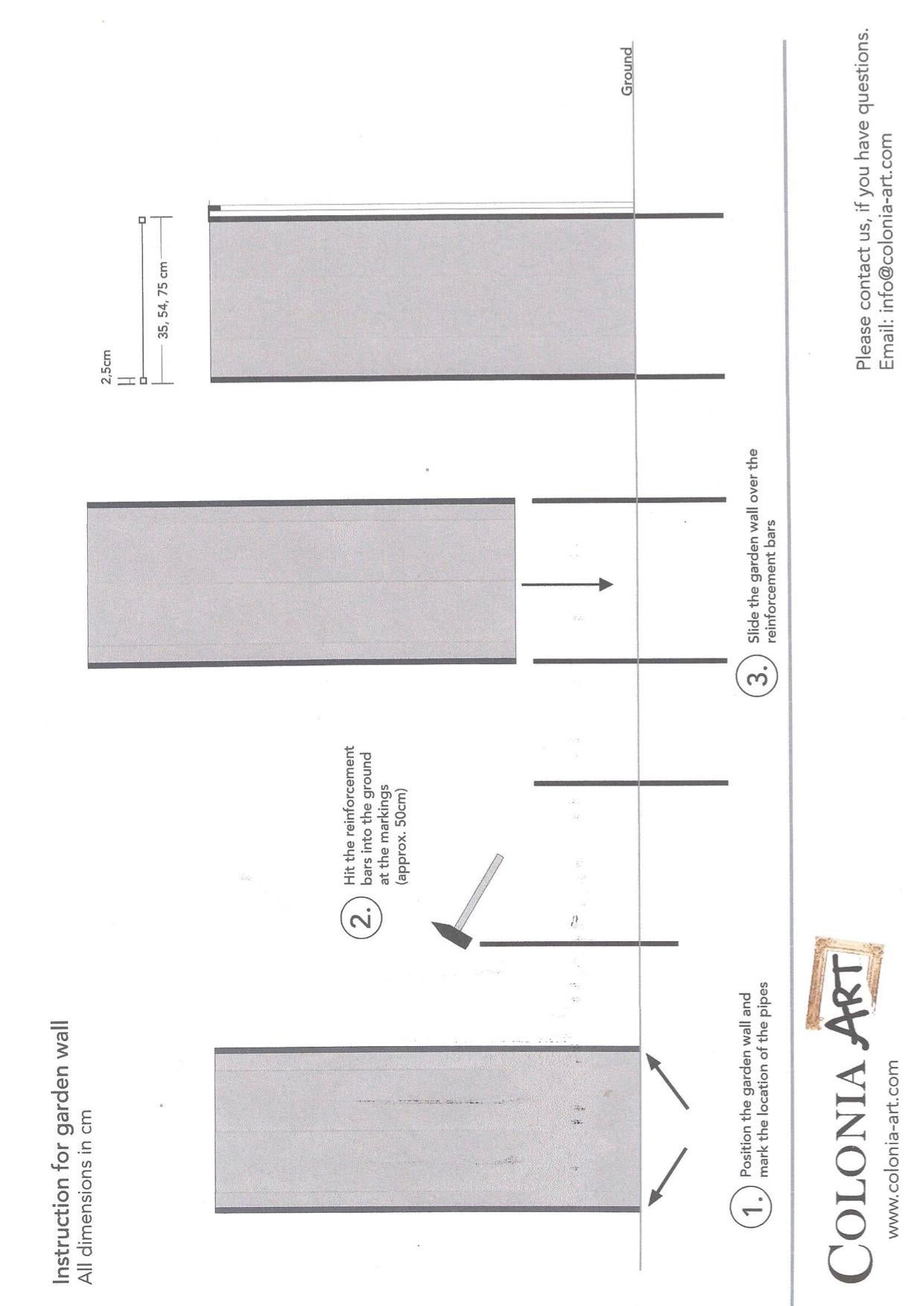 Mural de jardin en acier - « Triptyque Tree » - Ornement d'extérieur moderne - 225 x 195 cm en vente 1