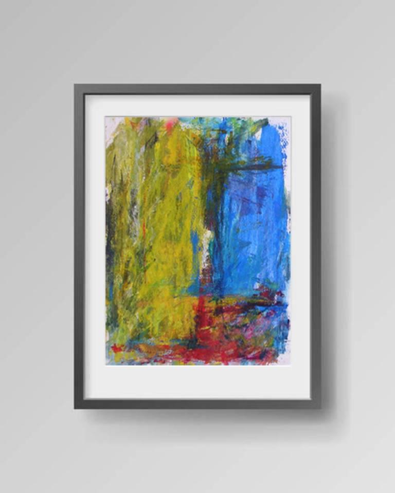Untitled - Painting by Stefan van Bolderick