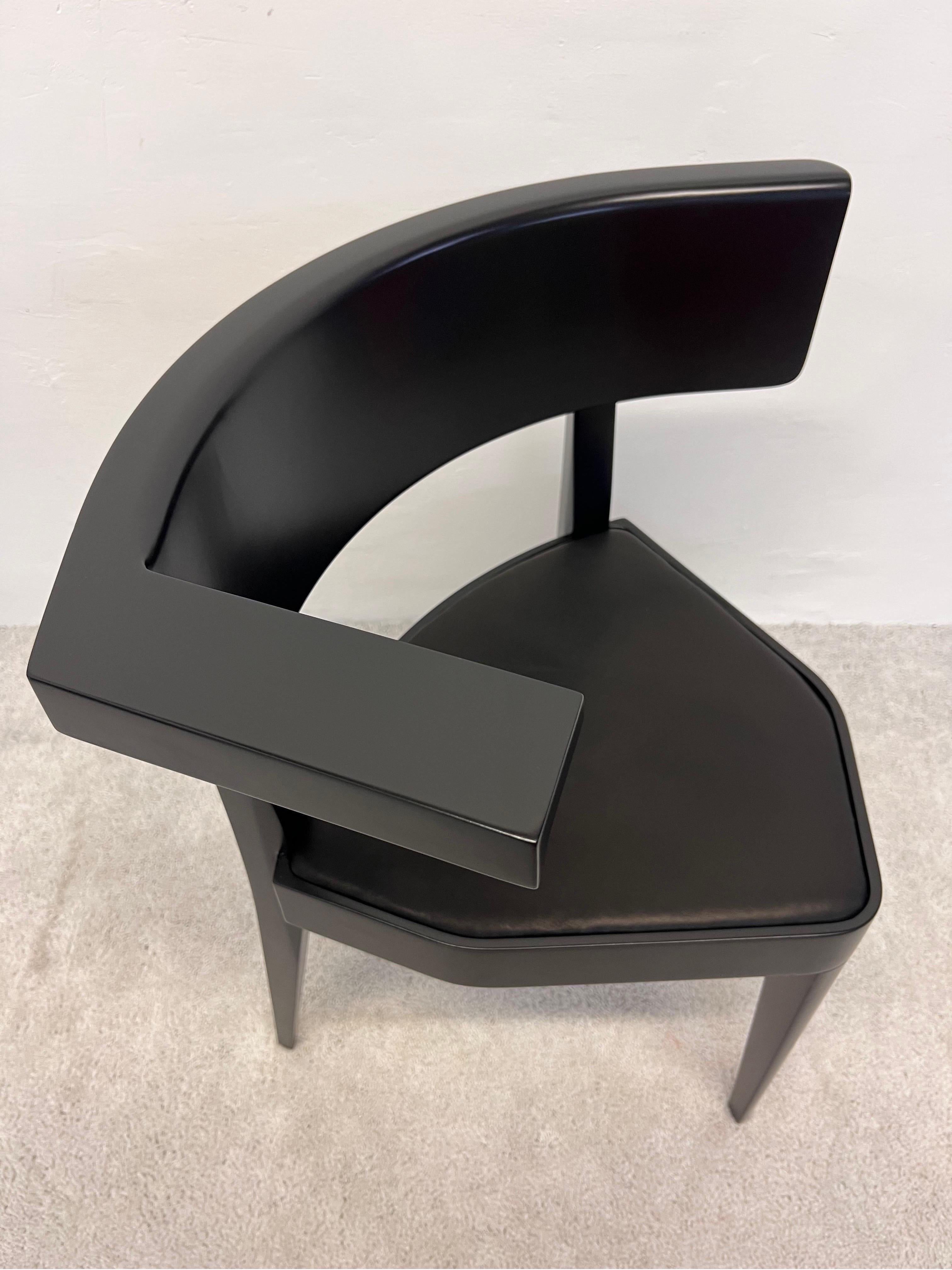 Stefan Wewerka B1 Leather Side Chair for Tecta For Sale 4