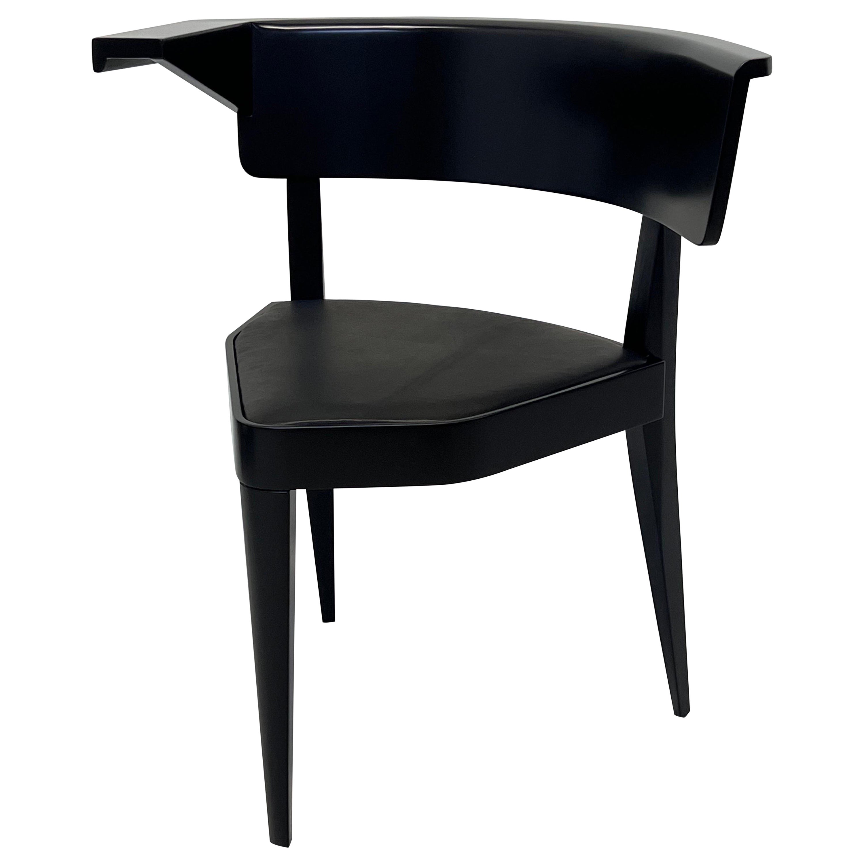 Silla auxiliar de piel Stefan Wewerka B1 para Tecta en venta