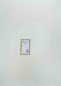 The Couple - Original Lithograph by Stefania Guidi - 1993