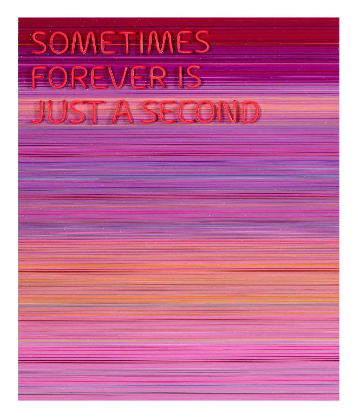 Sometimes Forever Is Just A Second - Mixed Media Art by Stefania Nazzal
