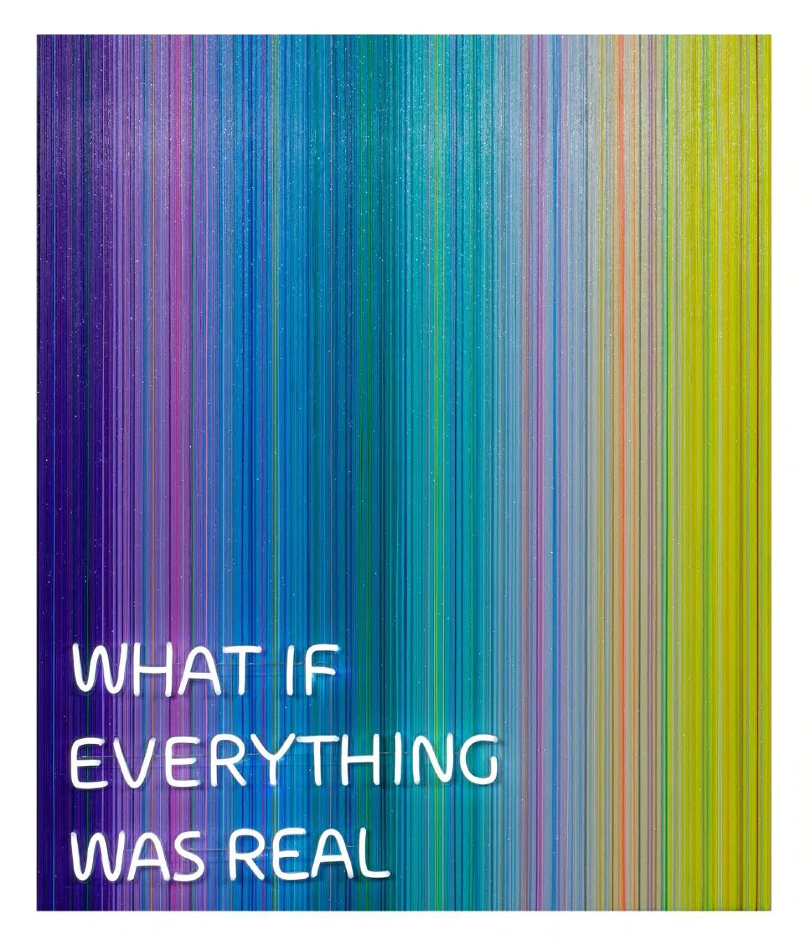 What If Everything Was Real - Mixed Media Art by Stefania Nazzal