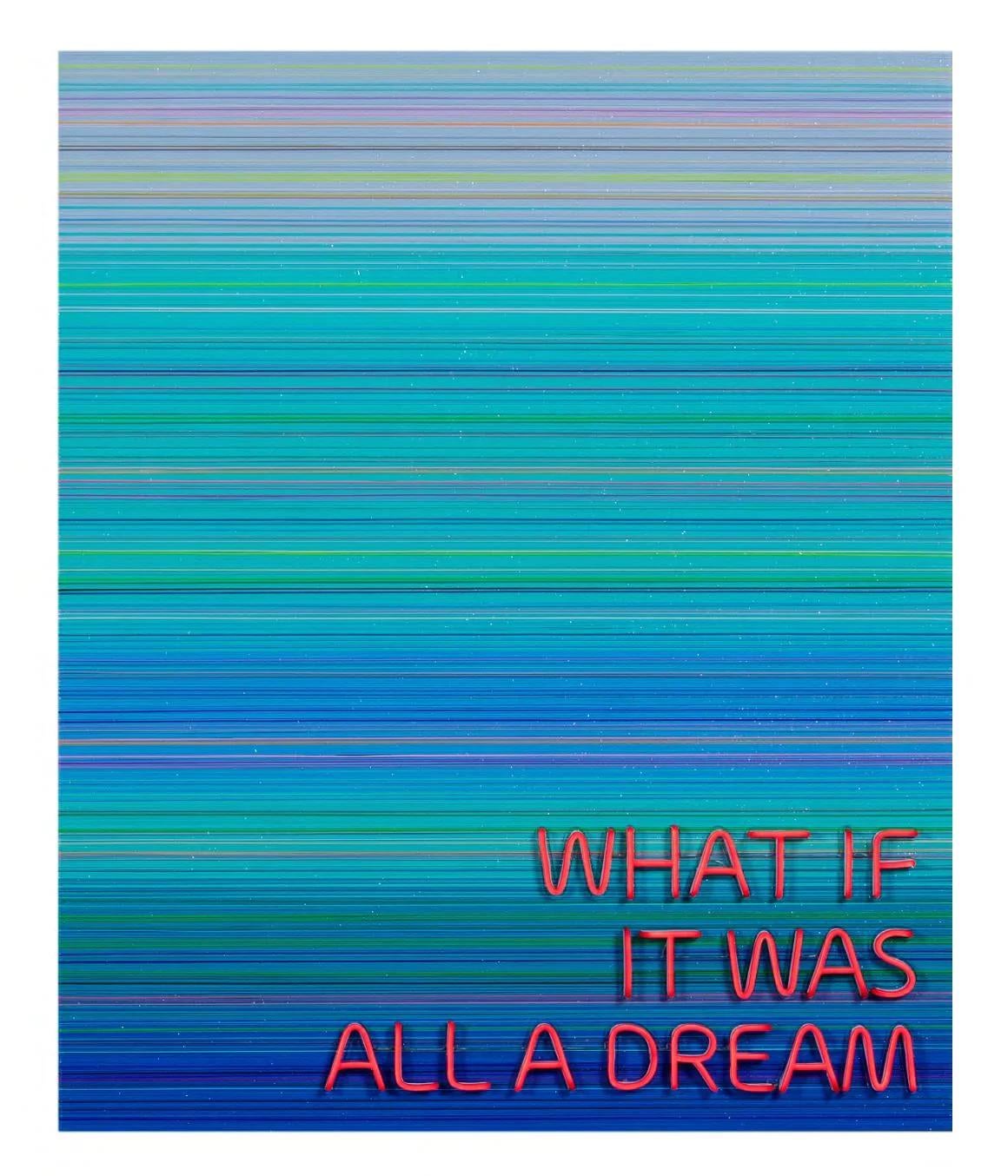 What If It Was All A Dream  - Mixed Media Art by Stefania Nazzal