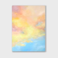 An Abstract Impressionist Acrylic on Canvas Painting, "Into the Mystic"