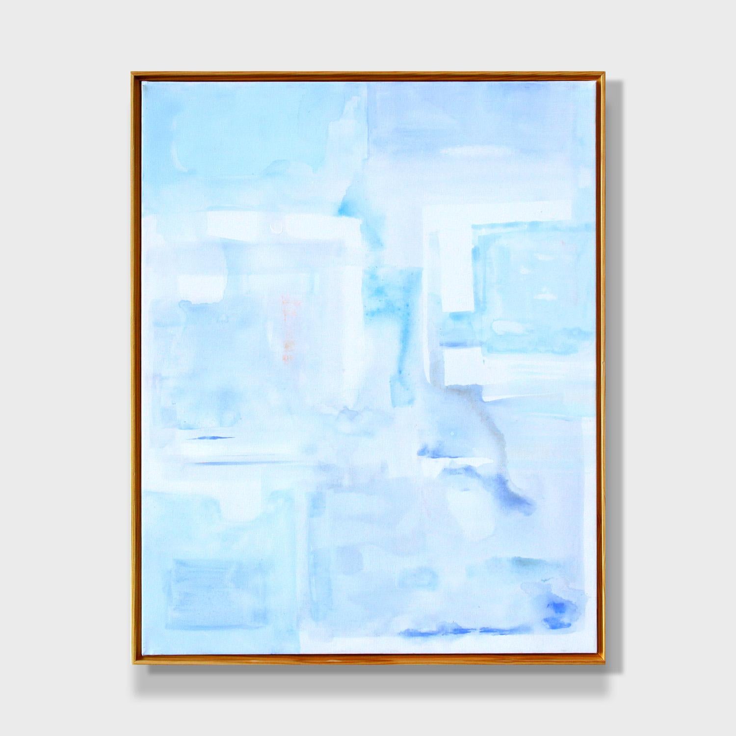 An Abstract Impressionist Acrylic on Canvas Painting, 