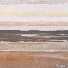 An Abstract Impressionist Acrylic on Canvas Seascape Painting, "Pearl"