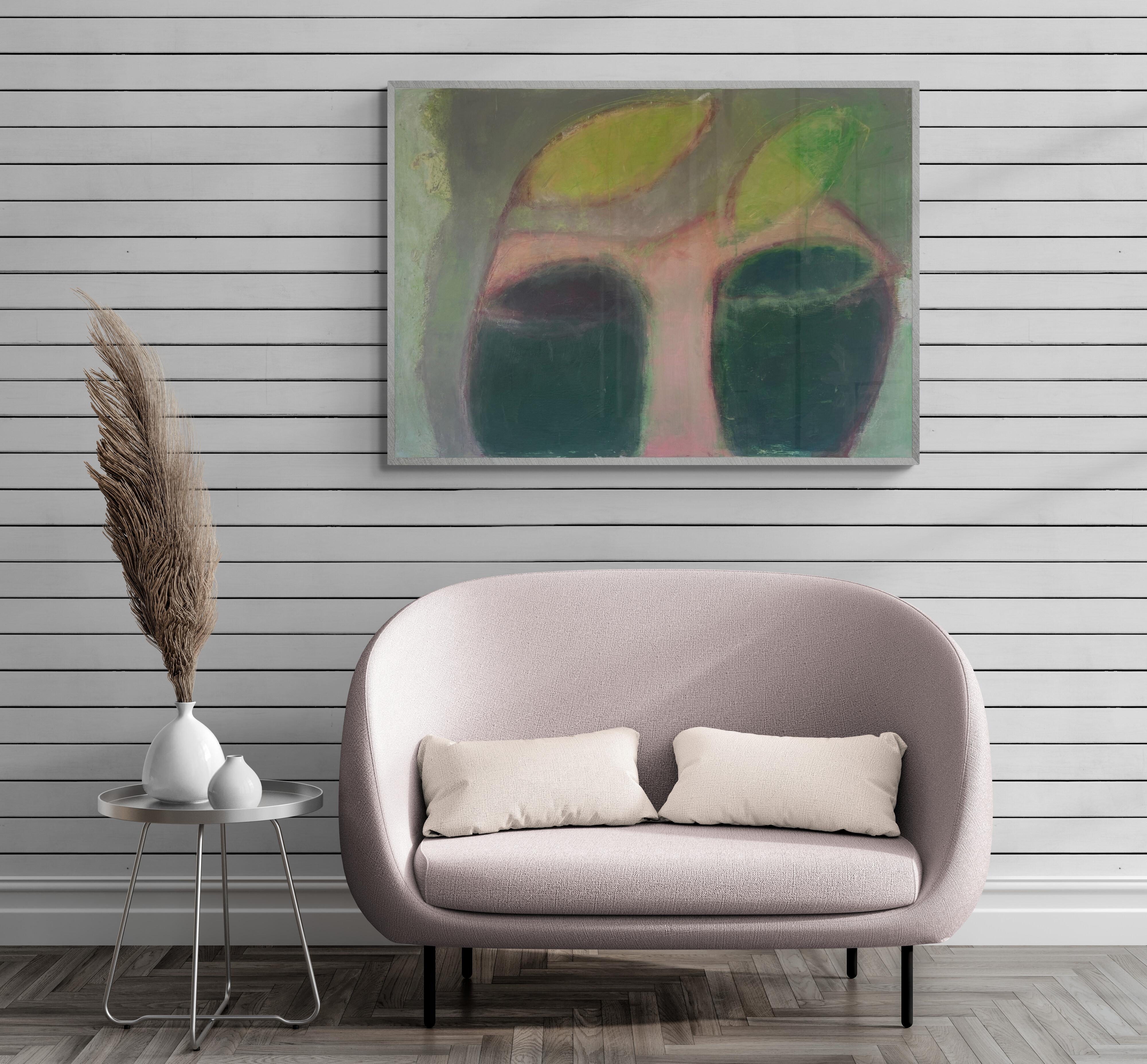 Da soli insieme - Painting Contemporaneo di Stefanie Betz