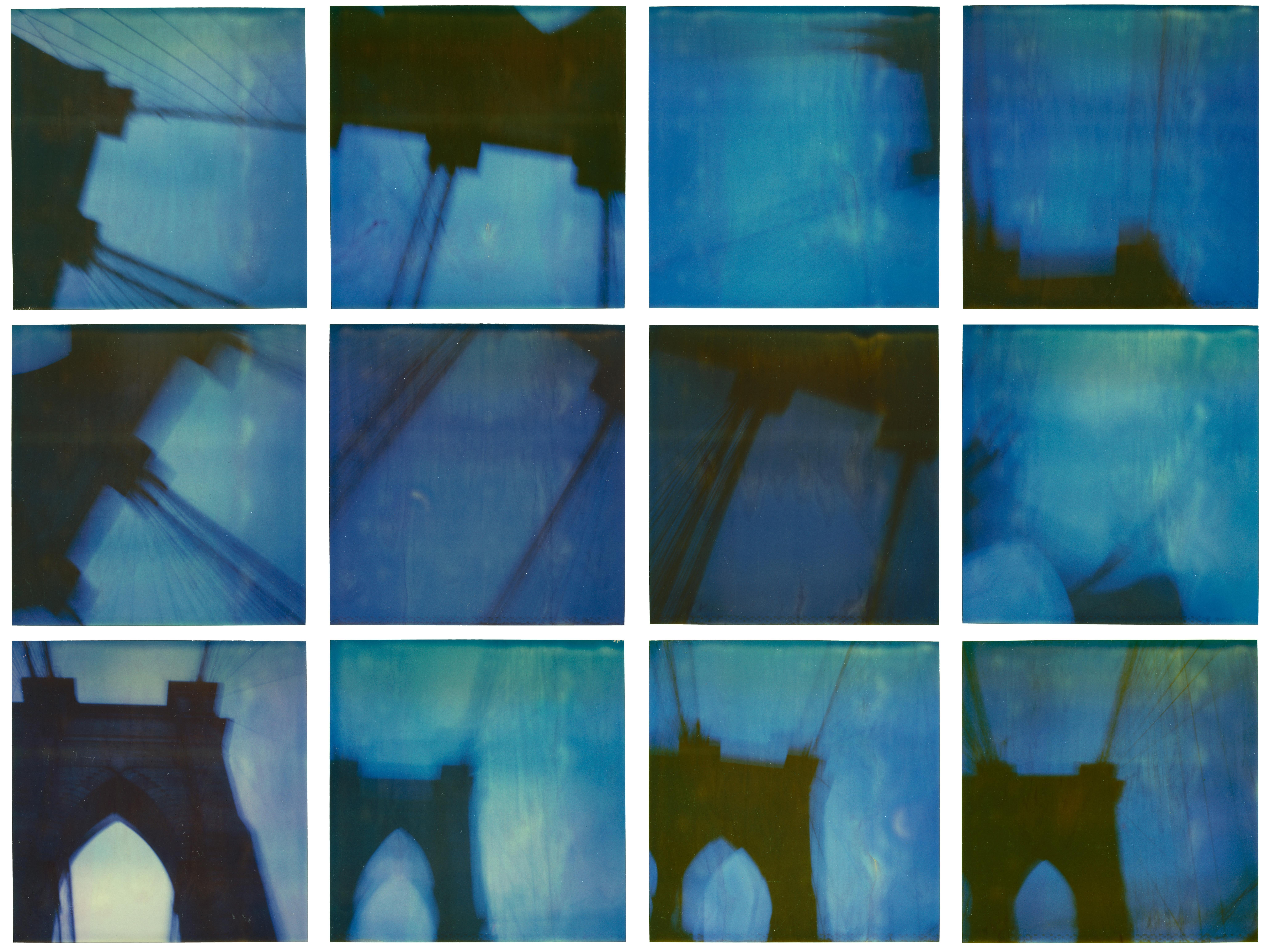 Brooklyn Bridge (Stay) - 21st Century, Polaroid, Color, New York, Contemporary - Painting by Stefanie Schneider