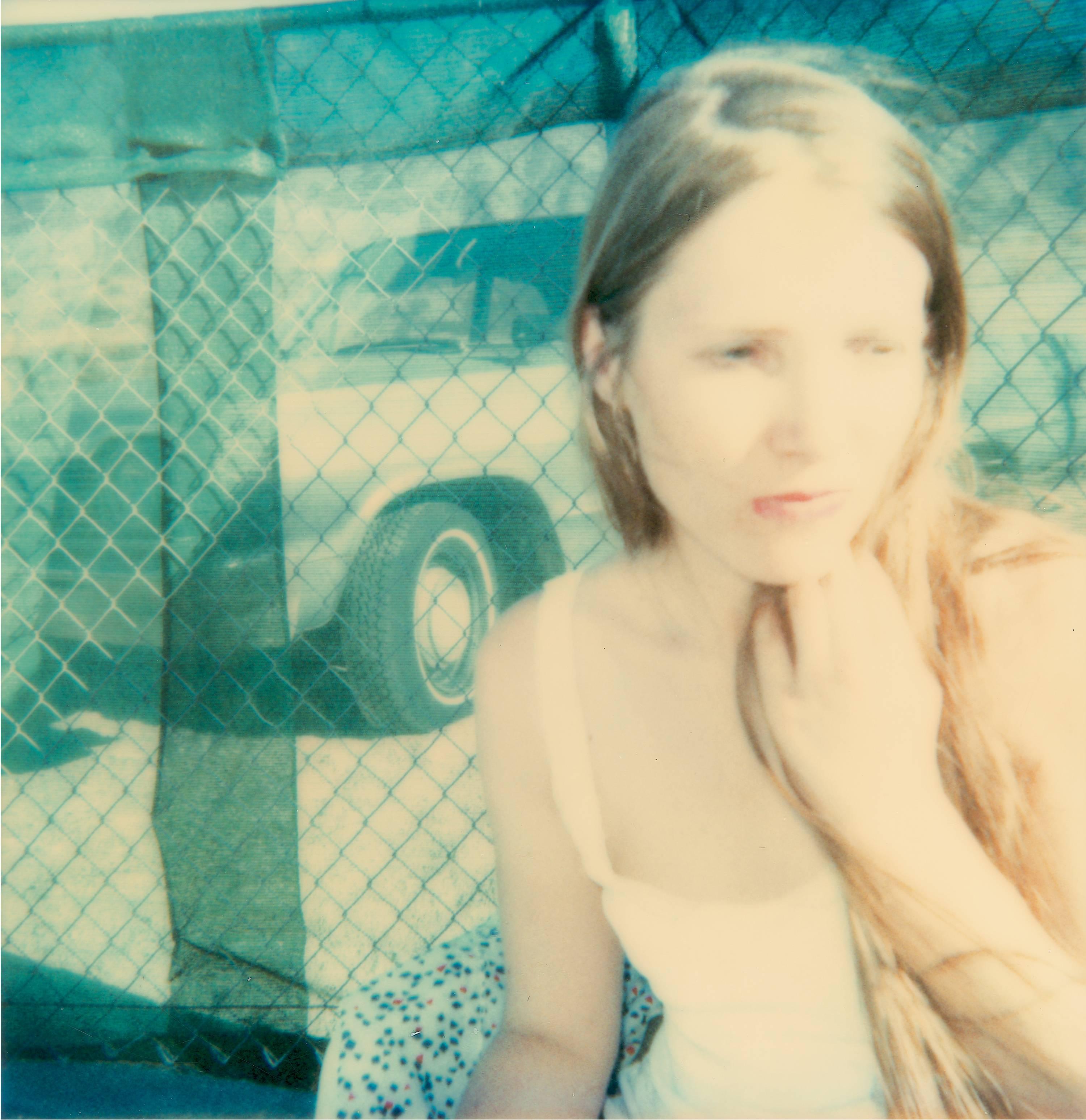 Stefanie Schneider Color Photograph - 29 Day Dreams - 29 Palms, CA, analog hand-print, 58x56cm, 21st Century, Polaroid