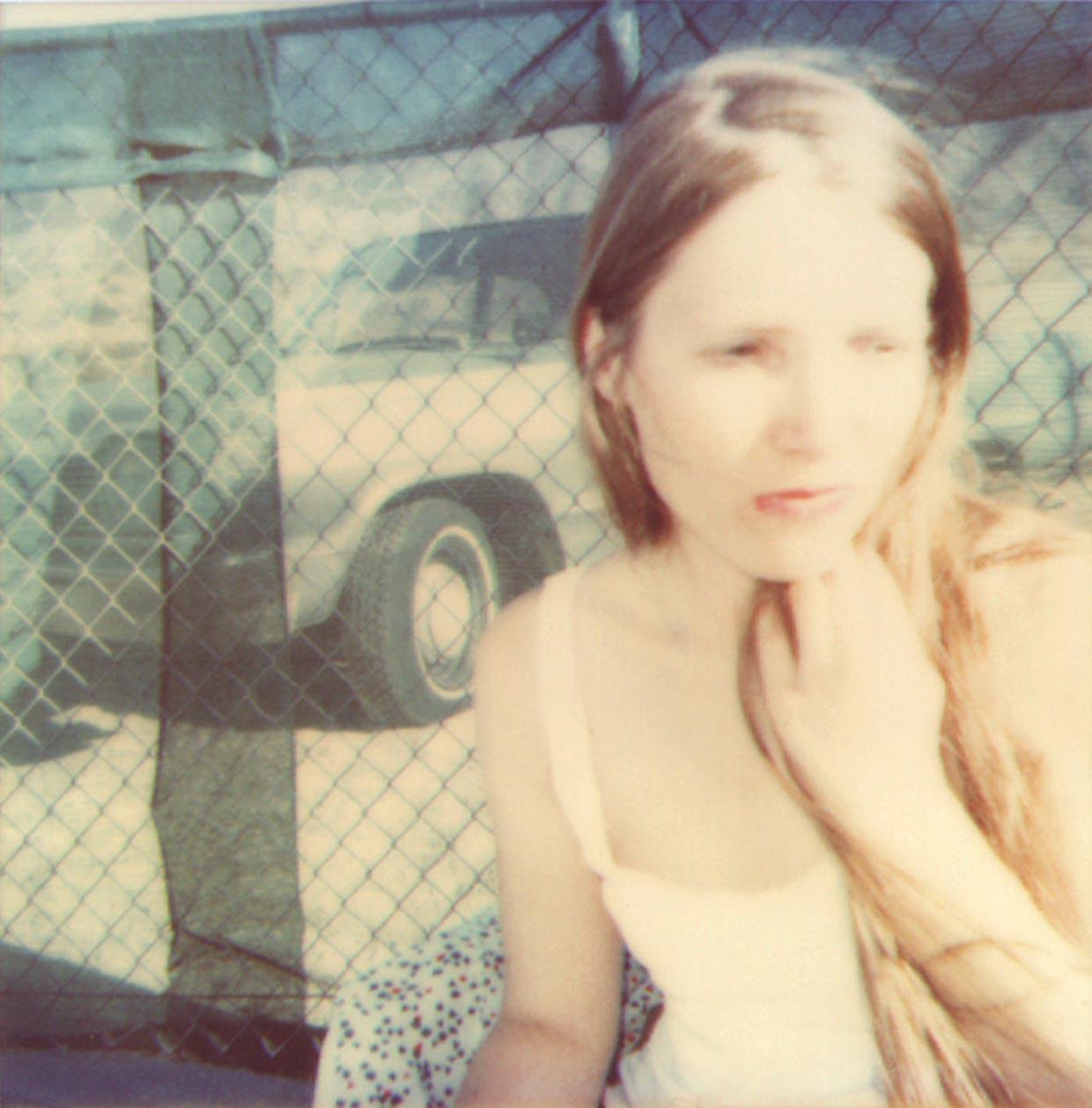 Stefanie Schneider Portrait Photograph - 29 Day Dreams (29 Palms, CA) - based on a Polaroid - 50x48cm