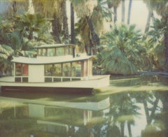 29 Palms Oasis (29 Palmen, Kalifornien) – Polaroid, analog, Vintage, Zeitgenössisch, Farbe